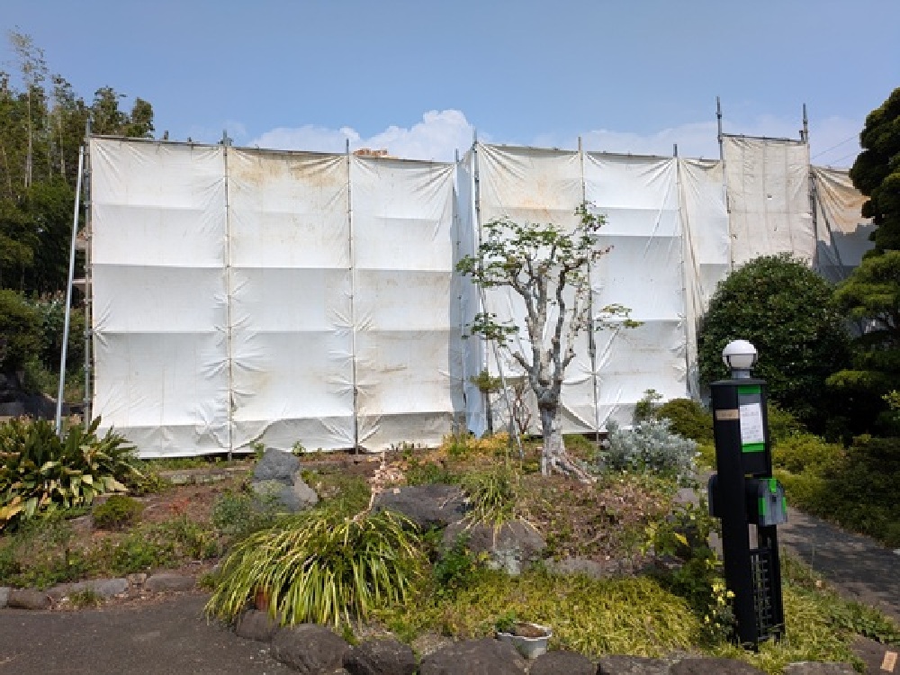 母屋解体工事