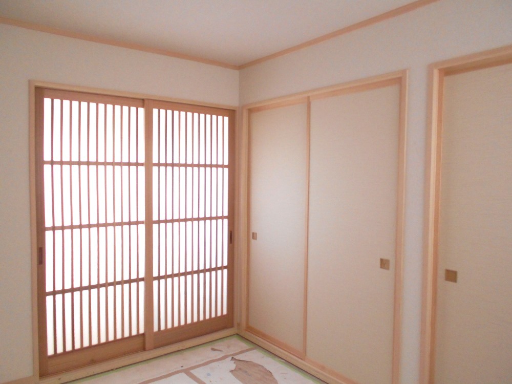 和室建具建て込み
