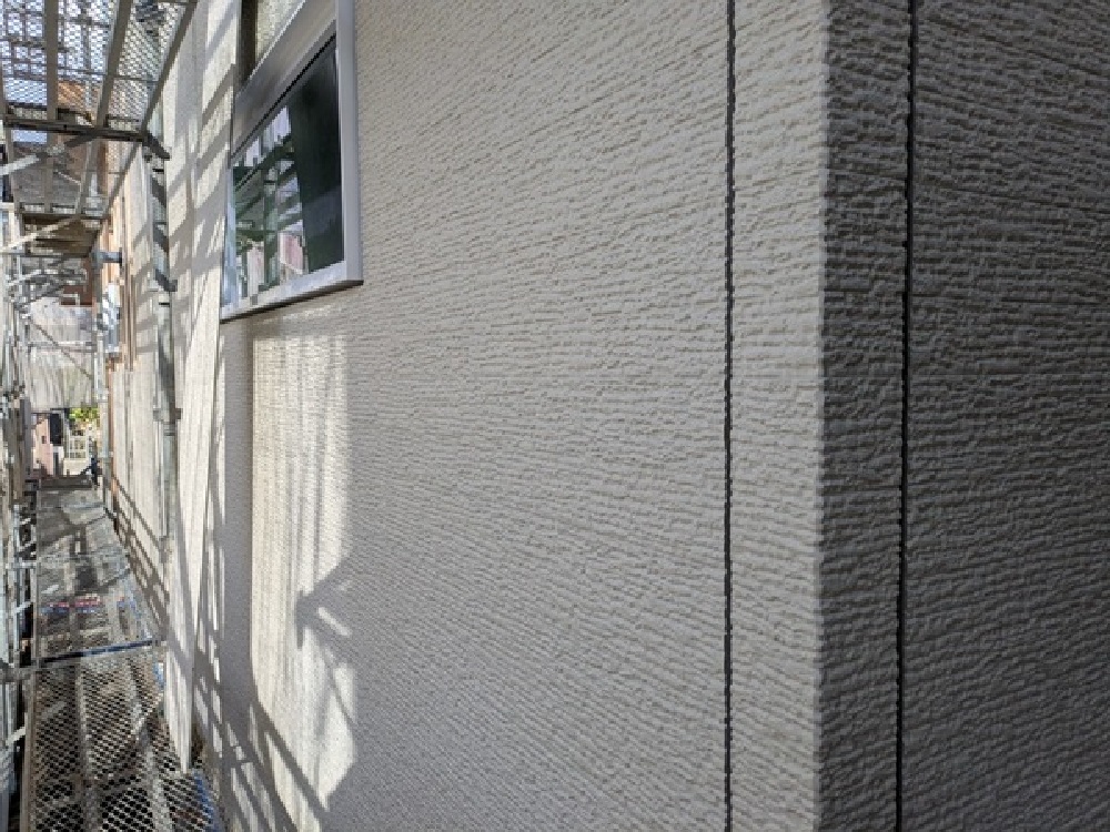 外壁サイディング張り工事