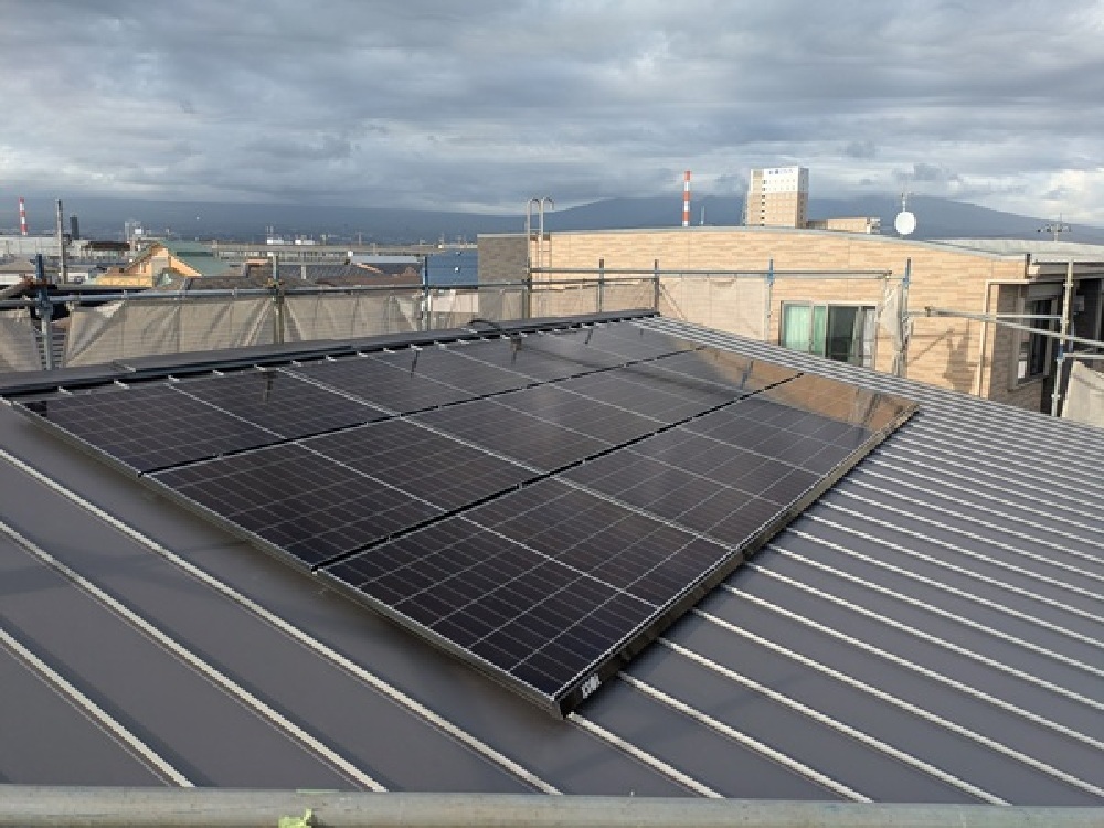 太陽光パネル設置工事