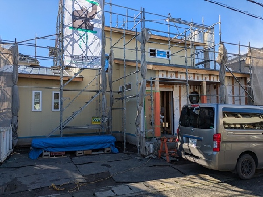 外壁　サイディング張り