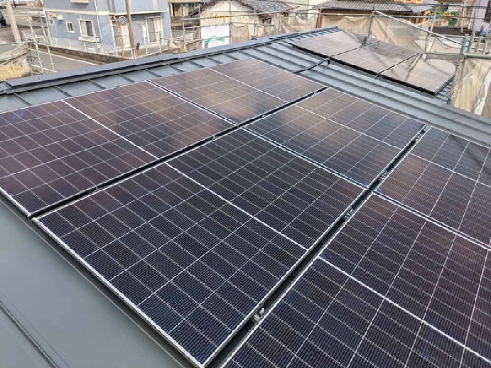 太陽光パネル設置