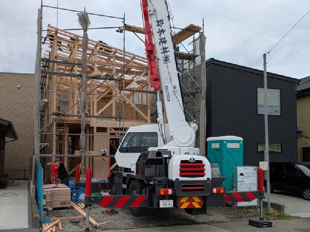 建て方工事
