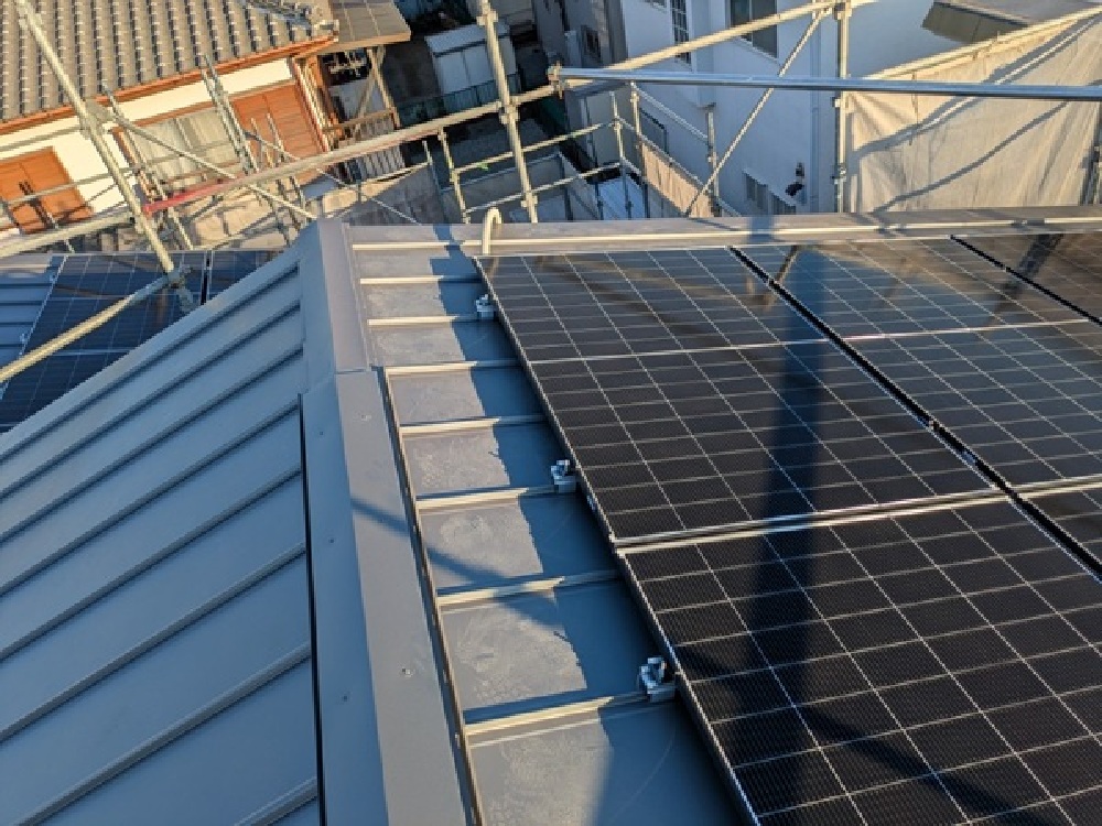 太陽光パネル設置