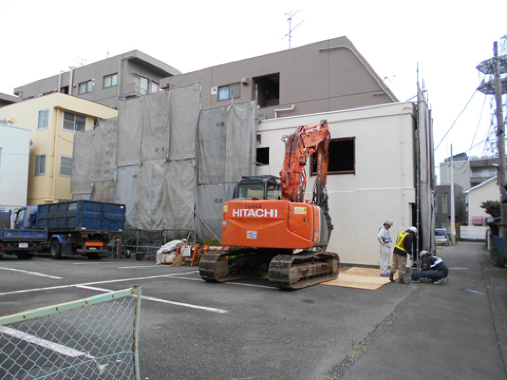 既存建物解体