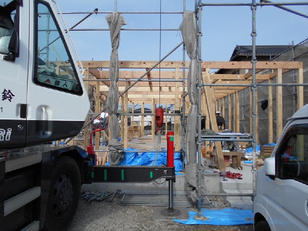 建て方工事
