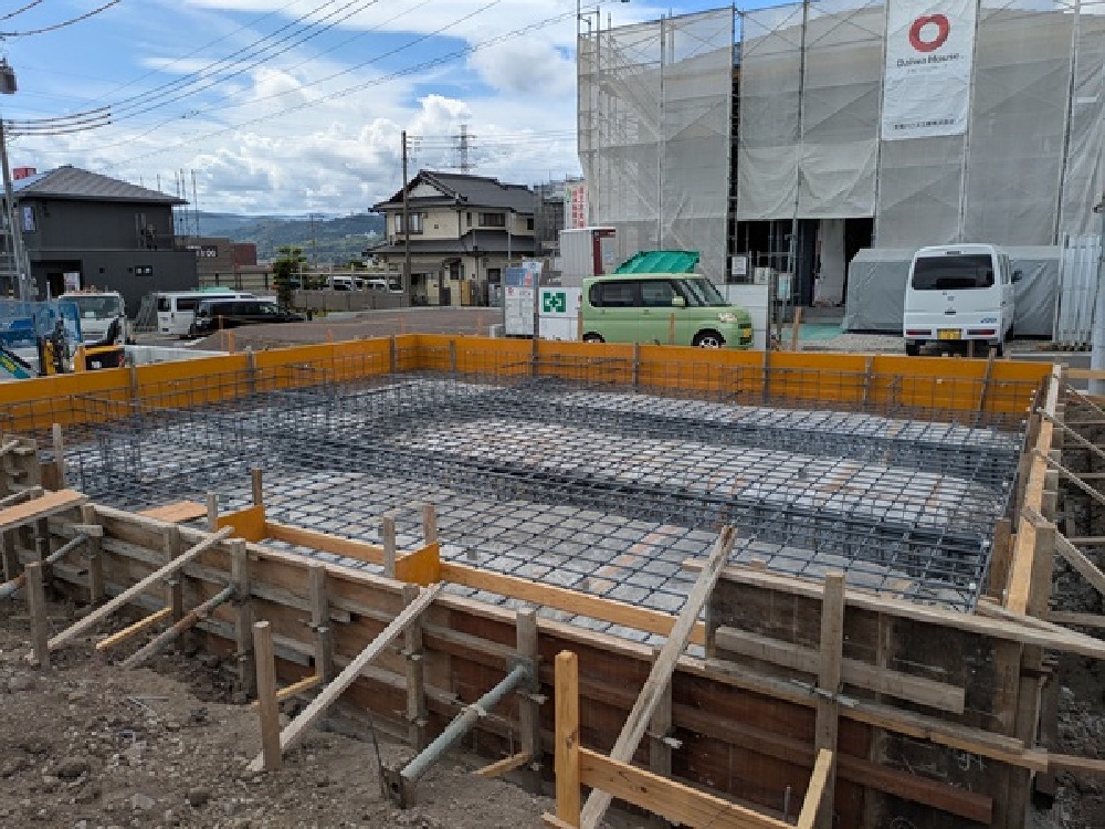 基礎配筋工事