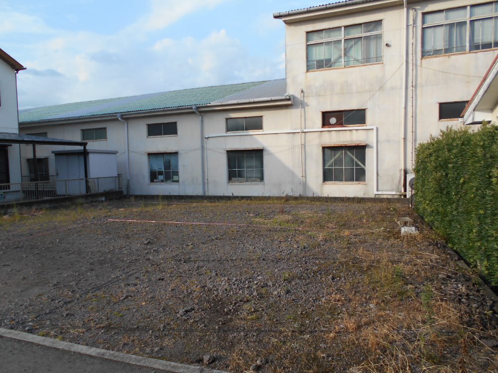 着工前　地縄張り