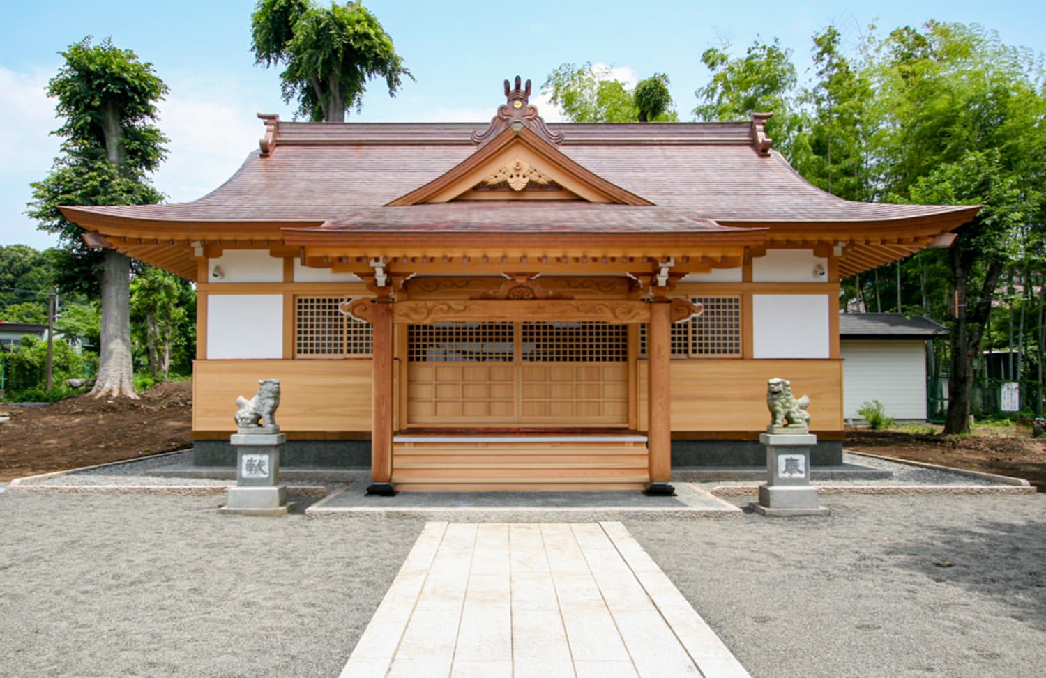 『石坂熊野神社』　　　　　　　　　　　　　　　　　　　　　　　　　　　　　　　　　　　　　　　　　　　　　　　　　　　《設計》1級建築士事務所 さの設計室
《施工》㈱建築工房わたなべ　　　　　　　　　　　　　　　　　　　　　　　　　　　　　　　　　　　　　　　　　　　　　　　
