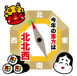 2022年の恵方