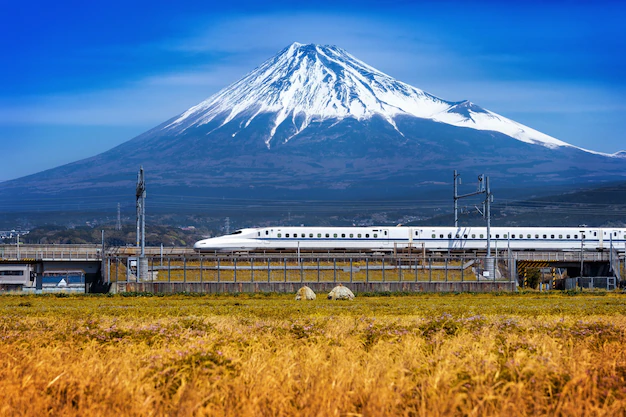 秋の富士山