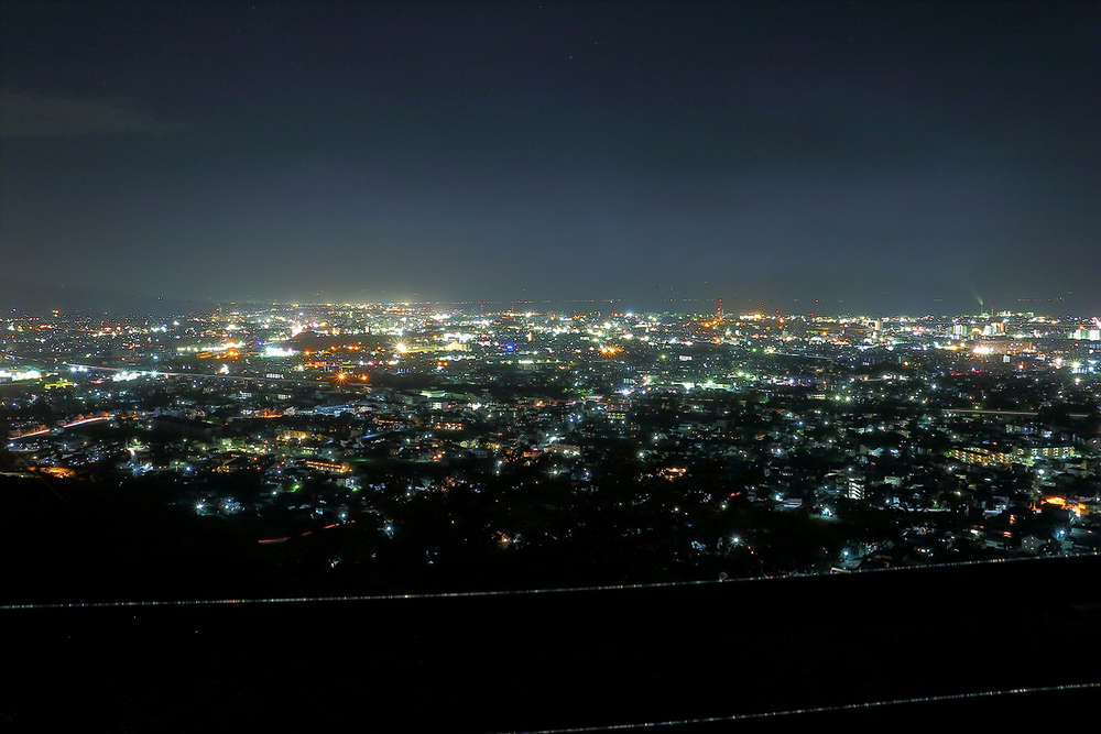 岩本山の夜景